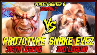 SF6 ▰ PRO70TYPE ( HONDA ) VS SNAKE EYEZ ( ZANGIEF )  ▰ STREET FIGHTER 6