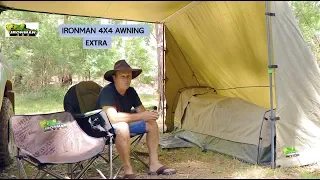 Awnings For 4x4 Extension Sheet - ( Gets Your Swag Inside, But Outside )