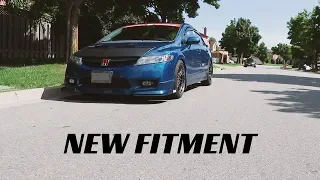 NEW WHEELS ARE ON - Civic Si