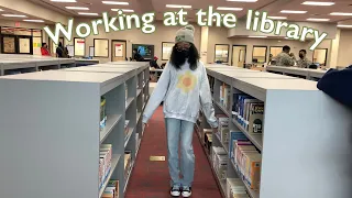 Come to work at the library with me