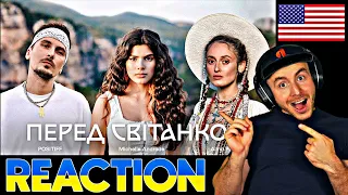 UKRANIAN AMERICAN Reacts To - POSITIFF, Michelle Andrade, Alina Pash — Перед світанком [Mood video]