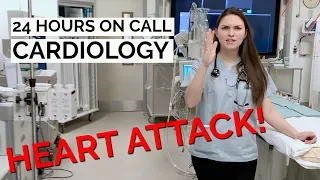 26 Hour Call Shift CARDIOLOGY: Day in the life of a DOCTOR