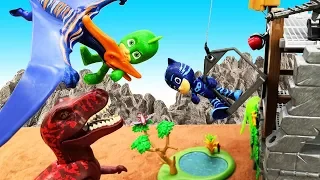 Видео игры для мальчиков - Герои в Масках на острове Динозавров!