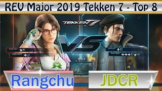 Tekken 7 REV Major 2019 - TOP 8｜AMPLFY Rangchu (Julia) vs JDCR (Dragunov)