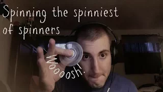ASMR | Spinny spinner + late late Tad report #17 & 18 and update