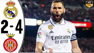 Girona vs Real Madrid 4-2- All Goals & Highlights - 2023