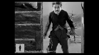 Charlie Chaplin Jumps for Joy - The Gold Rush