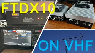 Yaesu FTDX10 on VHF & UHF