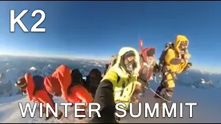 Video of First K2 Winter Summit - Final Steps