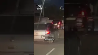Бишкекчане хотят наказать девушку за поведение на дороге!