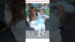 ✅ Melania Trump,  Donald Trump with Son, Barron Trump !