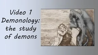 Catholic Demonology 1.  Introduction to Demonology