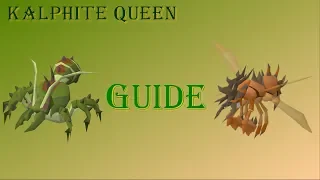 OSRS KQ (Kalphite Queen) Solo guide
