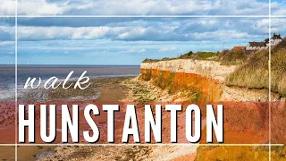 Hunstanton Norfolk England Town And Beach