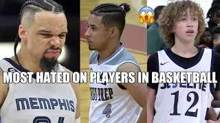 MOST HATED BASKETBALL PLAYERS OF ALL TIME!!