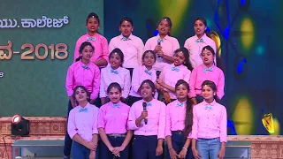 Pragathi Utsav 2018 - Pragathi Choir Singing Rihanna's Diamond