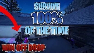 HOW TO WIN OFF SPAWN EVERY GAME (100% Survival Rate)