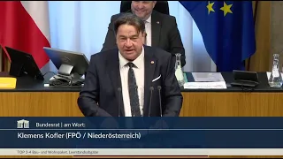 Klemens Kofler - Leerstandsabgabe (Bundes-Verfassungsgesetz) - 24.4.2024