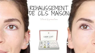 Rehaussement de cils à realiser soi-même / Lash lift Iconsign