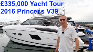 £355,000 Yacht Tour 2016 Princess V39