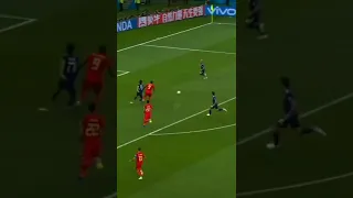 Belgium fast counter attack against Japan in world cup 2018