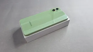 Samsung A05 Unboxing & Camera Test | Retail Unit | Light Green Color