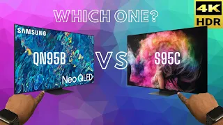Samsung S95C vs. Samsung QN95B| Which Should You Buy?