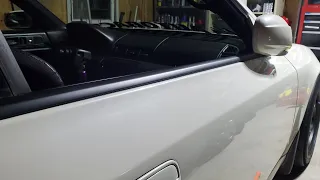 HOW TO REPLACE WINDOW MOLDINGS ON A HONDA PRELUDE