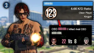 My Level 1 Account vs SWEATY BARCODE In GTA 5 ONLINE (I DESTROYED HIM)