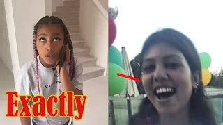 North West, 9, looks 'exactly' to her aunt Kourtney Kardashian, in new video