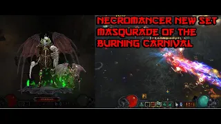 Necromancer new set gear for diablo 3. Masqurade of the burning carnival