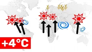 Was passiert, wenn die Erde 4°C wärmer wird?