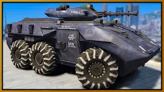 GTA 5 Roleplay - INDESTRUCTIBLE TANK WRECKING COPS | RedlineRP