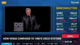 How Nvidia (NVDA) Compares to 1990’s Cisco Systems (CSCO)