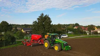 Setí pšenice John Deere 8410R & Horsch Pronto 6DC