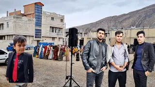 A beautiful wedding of a nomadic family in one of the beautiful villages of Iran