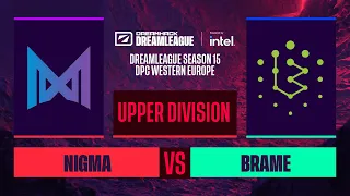 Dota2 - Nigma vs. Brame - Game 3 - DreamLeague S15 DPC WEU - Upper Division