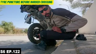 Crossing into UAE and End of Middle East Series S06 EP.122 | MIDDLE EAST Motorcycle Tour