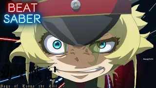 Youjo Senki Ending | 幼女戦記 ED | "Los! Los! Los!" Saga of Tanya the Evil | Beat Saber [Hard][A Rank]