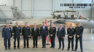 First Croatian Rafale Multipurpose Fighter Jet