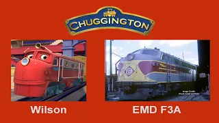 Chuggington Locomotives in Real Life