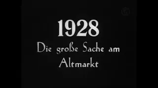 Dresden vor 90 Jahren