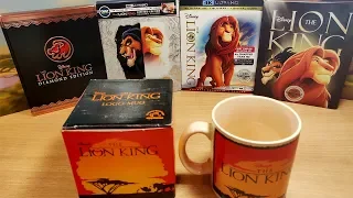 The Lion King 4K Collection Update #1 - Blu-ray SteelBook unboxing