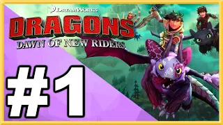 Dragons: Dawn of New Riders WALKTHROUGH PLAYTHROUGH LET'S PLAY GAMEPLAY - Part 1