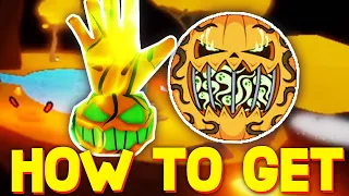 HOW TO GET HALLOW JACK GLOVE + JACKS WILL BADGE in SLAP BATTLES! ROBLOX