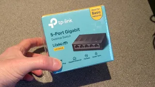LS1005G 5-port Gigabit Switch (Tiny!)