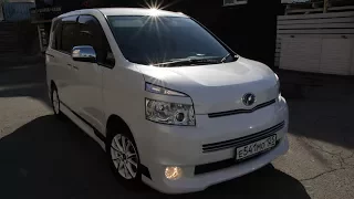 Toyota Voxy - Обзор самого тихого микроавтобуса