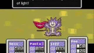 Earthbound battle system.