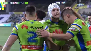 NRL Highlights: Canberra Raiders v Manly Sea Eagles - Round 12