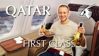 Luxury or Letdown? Qatar Airways FIRST CLASS & Al Safwa Lounge in 2024